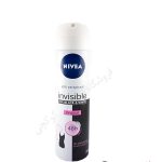 اسپری ضد تعریق بانوان NIVEA INVISIBLE FOR BLACK AND WHITE ORIGINAL